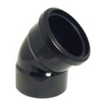 FloPlast Ring Seal 135 Degree Offset Bend Ring Seal Top Solvent Bottom SP440 110mm - 110mm - White