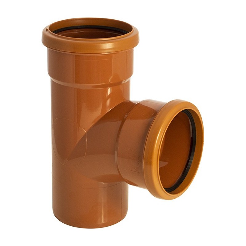 FloPlast Underground 87.5 Degree Equal Junction Double Socket D190 110mm FloPlast Underground 87.5 Degree Equal Junction Double Socket D190 110mm