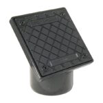 FloPlast Underground PVC Rodding Point 110mm Oval and Square - 110mm - Square Spigot