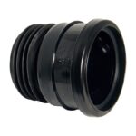 FloPlast Universal Pipe Connector SP140 110mm - 110mm - Black