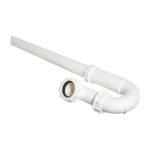 FloPlast Washing Machine Kit 40mm - 40mm - White
