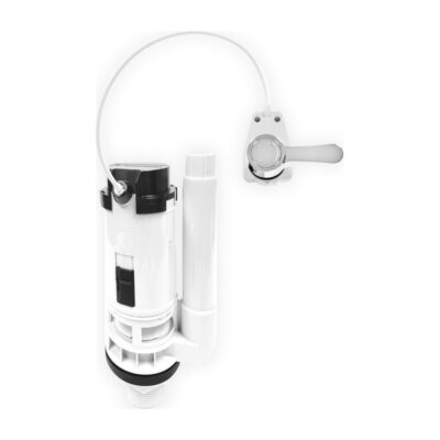 Fluidmaster PRO750UK lever operated dual flush valve with cable and lever