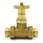 Fusible Head Fire Valve 3/8 inch x 10mm - 3/8 inch x 10mm