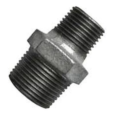 Galvanised Malleable Iron Reducing Nipple MxM, Plumb Parts Glasgow