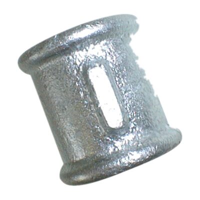 Galvanised Malleable Iron Socket F x F, unbranded, BSP threaded