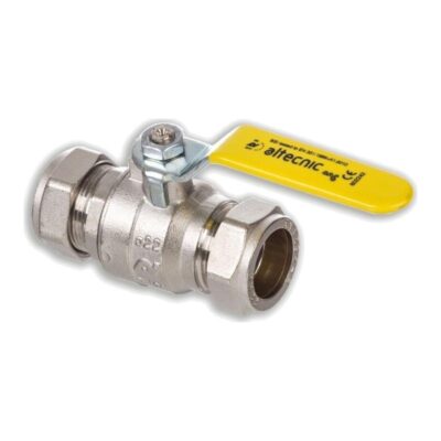 Gas Yellow Lever Ball Valve