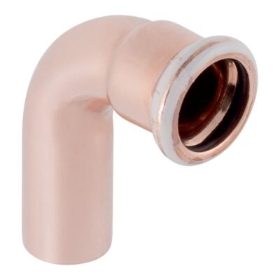 Geberit Mapress 90 Deg Plain End Copper Bend