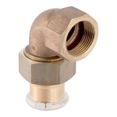 Geberit Mapress Copper 90 Deg Elbow Adaptor Union with Female Thread