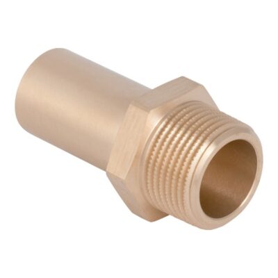 Geberit Mapress Copper Adaptor with Male Thread and Plain End
