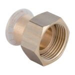 Geberit Mapress Copper Adaptor with Union Nut 15mm to 88.9mm - 15 x 1/2