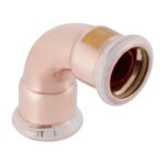 Geberit Mapress Copper Bend (Gas) 15mm to 54mm - 90 Deg - 15mm