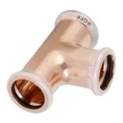 Geberit Mapress Copper Equal Tee 15mm to 108mm