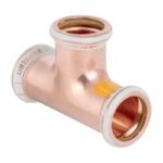 Geberit Mapress Copper Equal Tee (Gas) 15mm to 54mm - 15mm x 15mm x 15mm