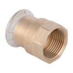 Geberit Mapress Copper Female Thread Adaptor 15mm to 54mm - 15 mm x 1/2 