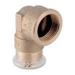 Geberit Mapress Copper Female Thread Elbow Adaptor 90 Deg 15mm to 54mm - 15 x 3/8