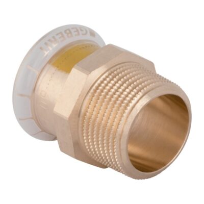 Geberit Mapress Copper gas adaptor with male thread