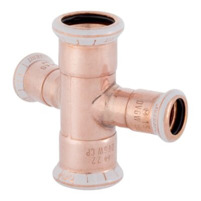 Geberit Mapress Copper Pipe Cross