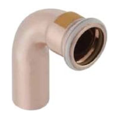 Geberit Mapress Gas Copper Bend with Plain End, Plumb Parts Glasgow