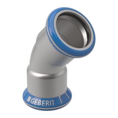 Geberit Mapress 316 Stainless Steel 45 Degree Elbow, Plumb Parts Glasgow