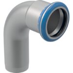 Geberit Mapress Stainless Steel 90 Deg Street Elbow 15mm to 54mm - 15mm