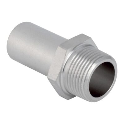 Geberit Mapress 316 Stainless Steel Adaptor Male Thread and Plain End