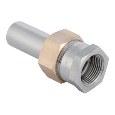 Geberit Mapress 316 Stainless Steel Adaptor Union Female Thread and Plain End