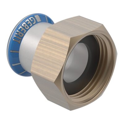Geberit Mapress 316 Stainless Steel Adaptor with Union Nut