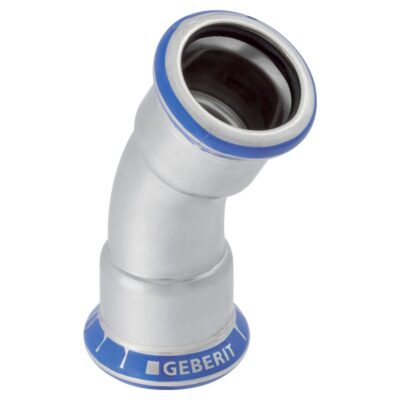 Geberit Mapress 316 stainless steel 30 degree elbow press fit 15mm to 54mm
