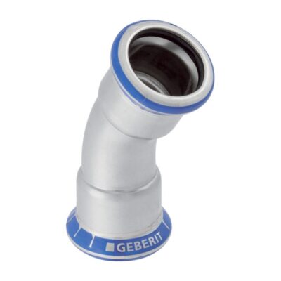 Geberit Mapress 316 stainless steel 30 degree elbow press fit 15mm to 54mm