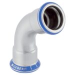 Geberit Mapress Stainless Steel 60 Degree Elbow 15mm to 54mm - 15mm
