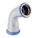 Geberit Mapress Stainless Steel 60 Degree Elbow 15mm to 54mm - 15mm