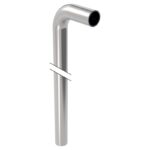 Geberit Mapress Stainless Steel Long 90 Degree Bend 22mm to 28mm - 22mm