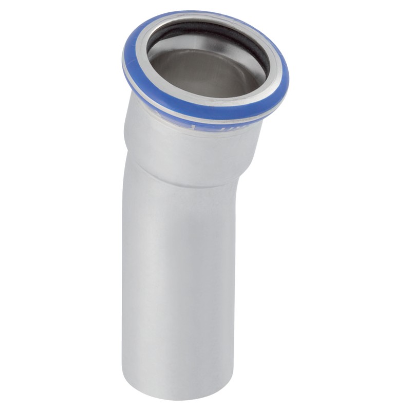 Geberit Mapress Stainless Steel 15 Degree Street Elbow 15mm to 54mm Geberit Mapress 316 stainless steel 15 degree street elbow press fit 15mm to 54mm