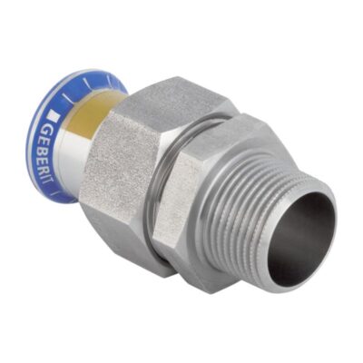 Geberit Mapress 316 stainless steel gas male union press fit 15mm to 54mm