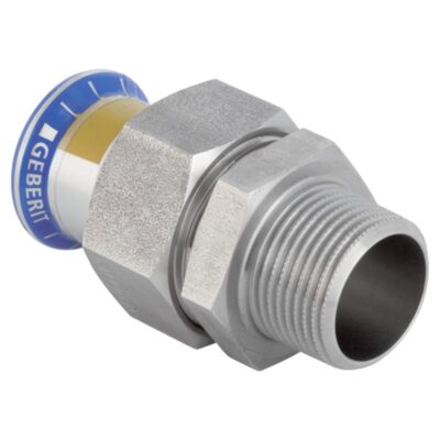 Geberit Mapress 316 stainless steel gas male union press fit 15mm to 54mm