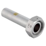Geberit Mapress Stainless Steel Gas Adaptor with Union Nut and Plain End 28mm - 28mm x 1 3/8