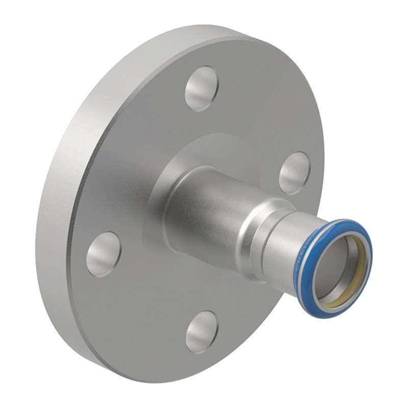 Geberit Mapress 316 Stainless Steel gas flange PN10/16 with pressing socket Geberit Mapress 316 Stainless Steel gas flange PN10/16 with pressing socket