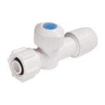 Hep2O Straight Service Valve 15mm - 15mmx1-2