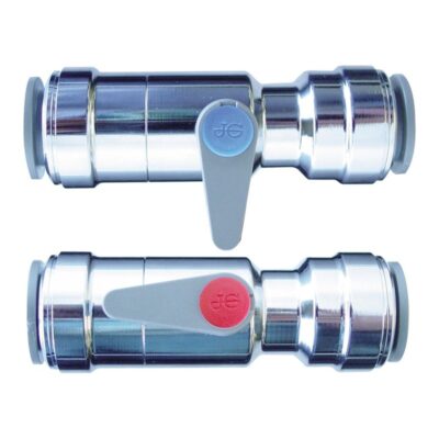 JG Speedfit Chrome Plated Brass Ball Valve