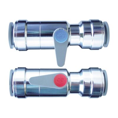 JG Speedfit Chrome Plated Brass Ball Valve