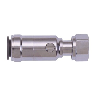 JG Speedfit Chrome Plated Service Valve with Tap Connector