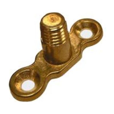 Male Brass Back Plate M10