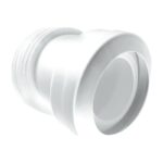 McAlpine 14° Angle Macfit WC Connector 4 inch - MAC-7A - 4