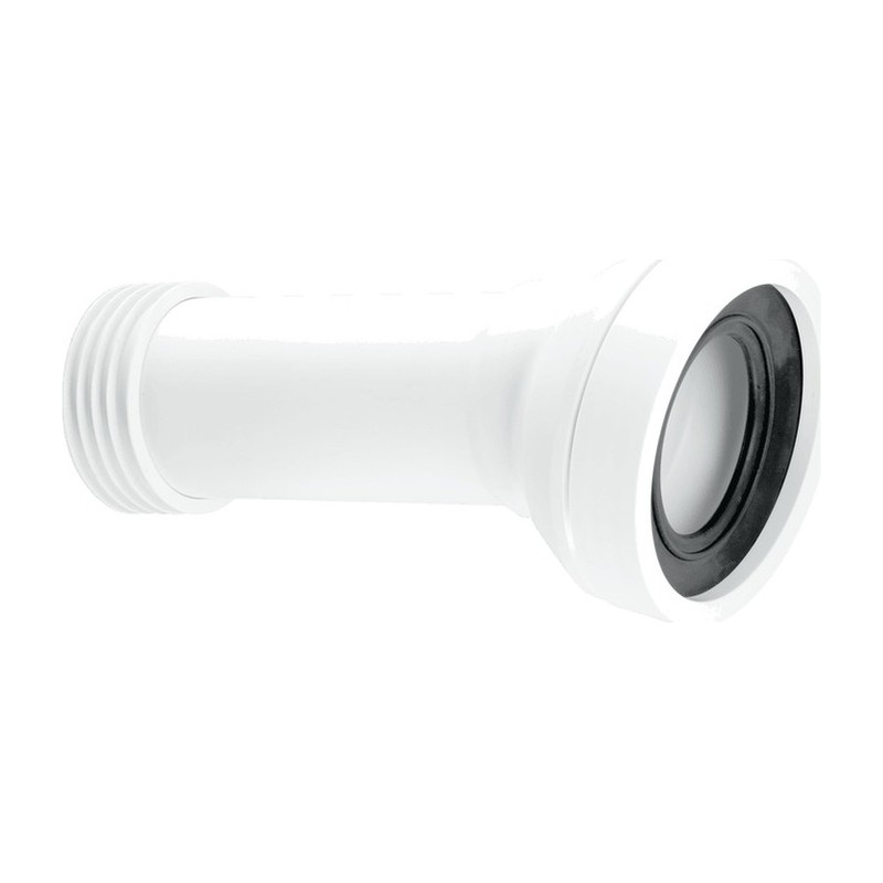 McAlpine 14 Deg Angle Adjustable Length Rigid WC Connector WC-CON7B McAlpine 14 Deg Angle Adjustable Length Rigid WC Connector WC-CON7B