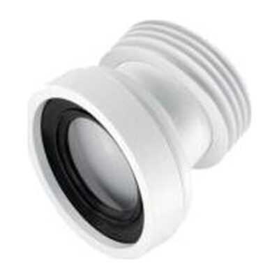 Mcalpine 14 Deg Angle Rigid WC Connector 4 Inch - WC-CON7A