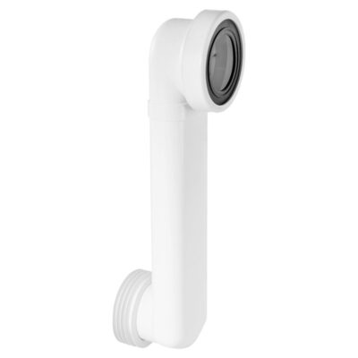McAlpine 400mm Offset ABS WC Connector - WCLO-40