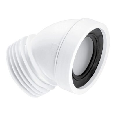 McAlpine 45 Deg Angle Rigid WC Connector WC-CON16