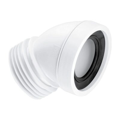 McAlpine 45 Deg Angle Rigid WC Connector WC-CON16