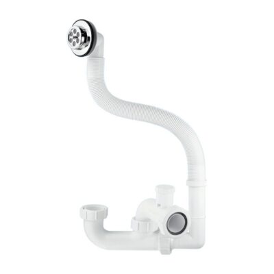 McAlpine 50mm Seal Anti-Syphon Bath Trap with Flexible Overflow - FSK10V