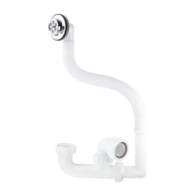 McAlpine 50mm Seal Bath Trap with Flexible Overflow - FSK10
